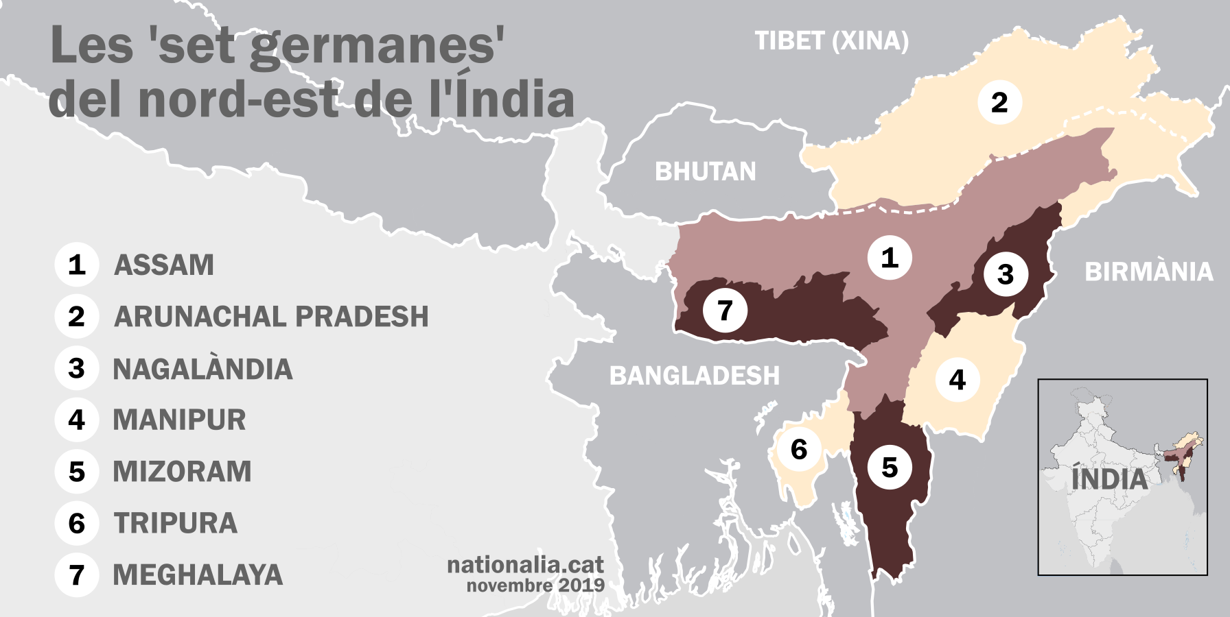 BANGLADESH AND BHUTAN INDE DU NORD EST INDIA NORTHEAST