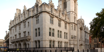 Headquarters of the UK Suprem Court.