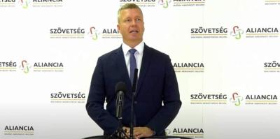 Alliance leader Krisztián Forró.